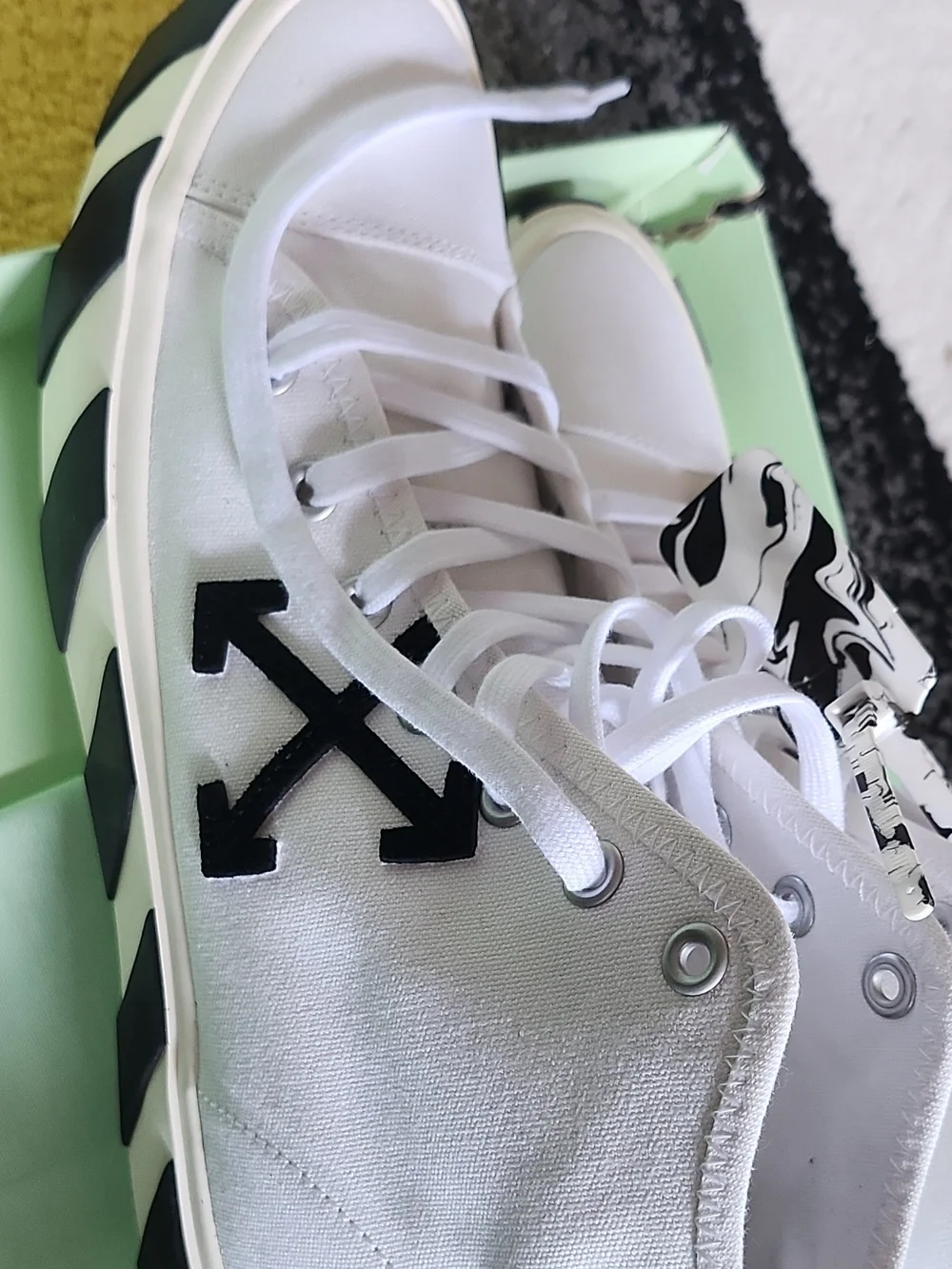 Off-White White High-Top Sneakers